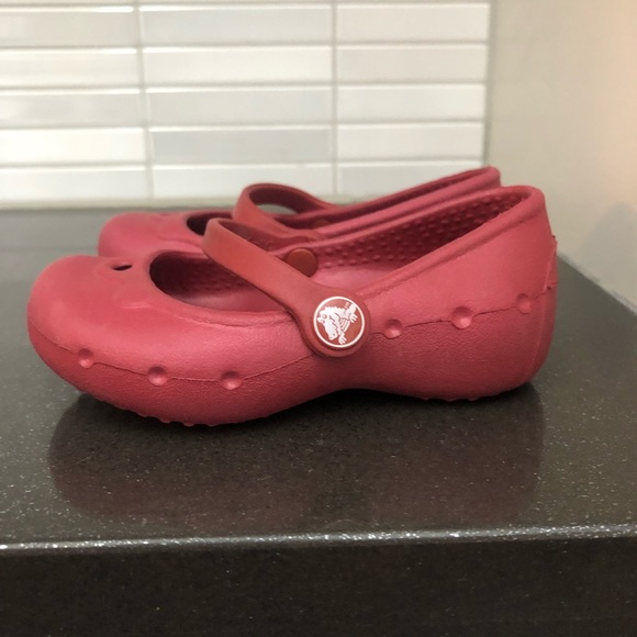 EUC Toddler Crocs Mary Jane style - Picture 2 of 8